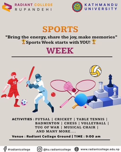 Sports Week 2082.10 Snaps